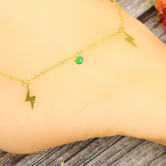 "Elegant Handmade Anklet – Delicate Jewelry for Women, MAR092114 - Picture 8 of 10